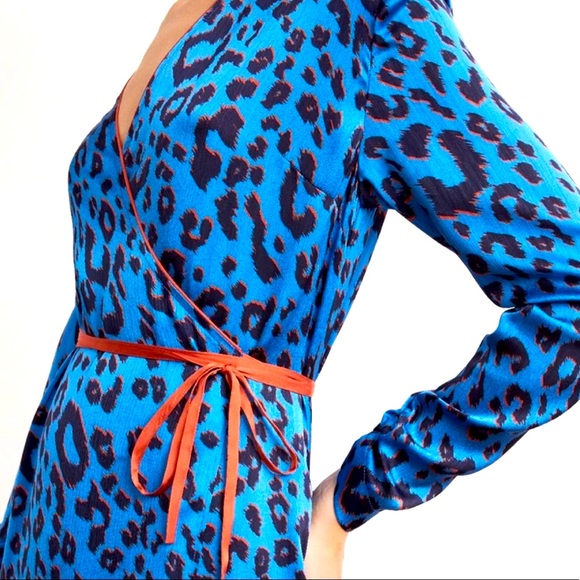 Kitri Studio Maya Animal Print Wrap Dress - Picture 3 of 9